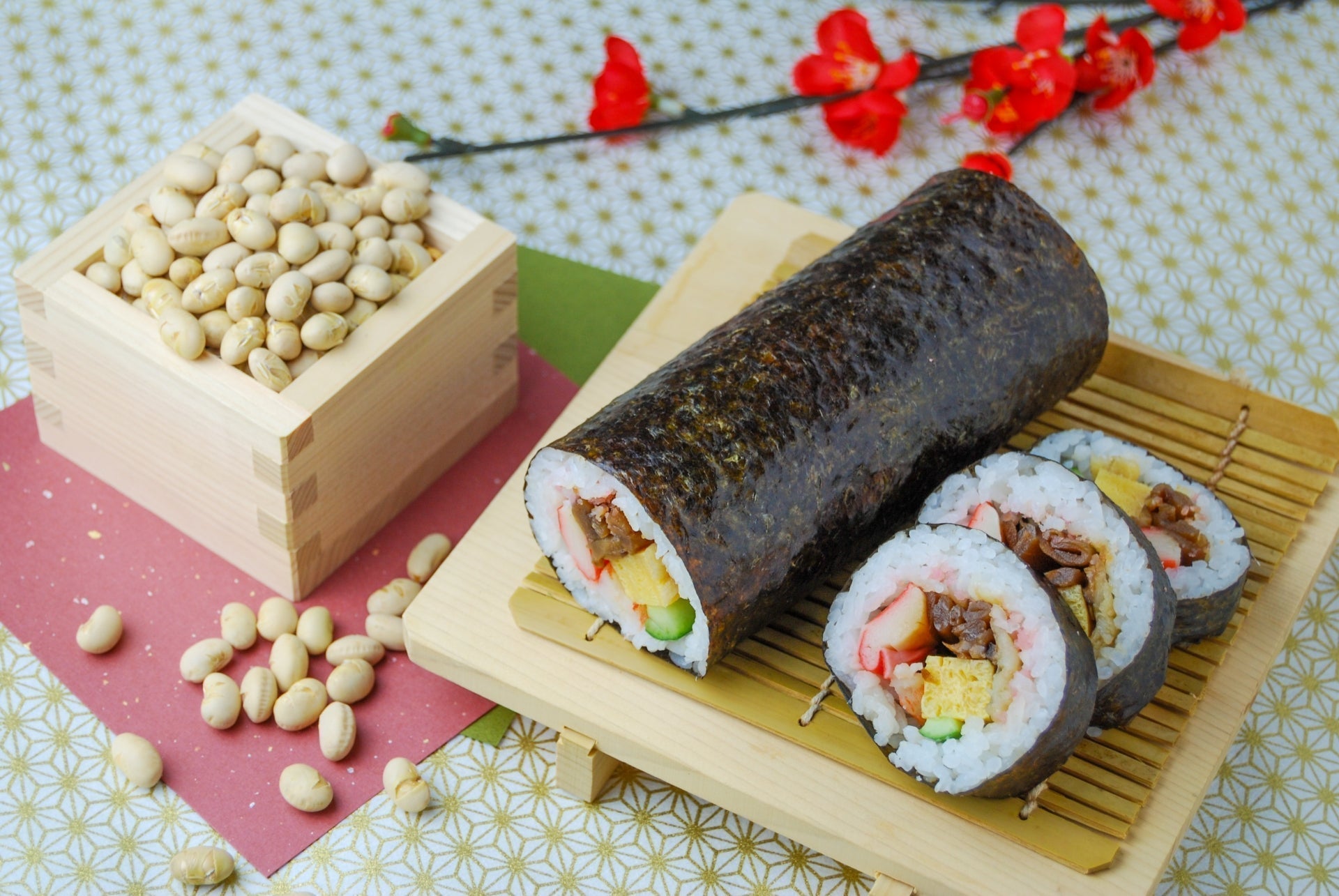 節分・きゅうり・恵方巻の文化背景と“七福神の七つの具材”の意味