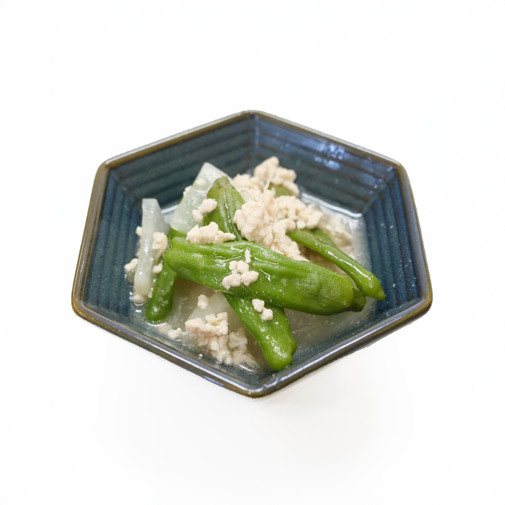 ししとうと大根の鶏あんかけ