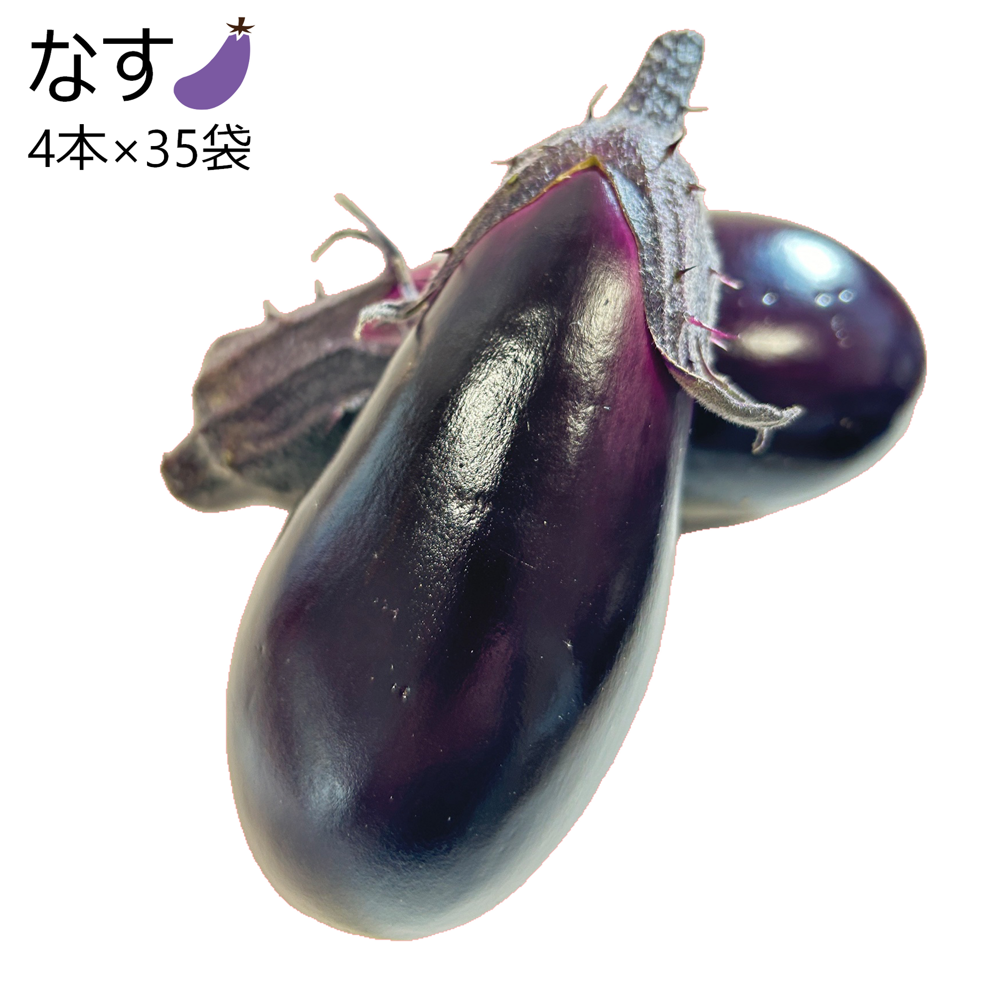 なす(4本×35袋)